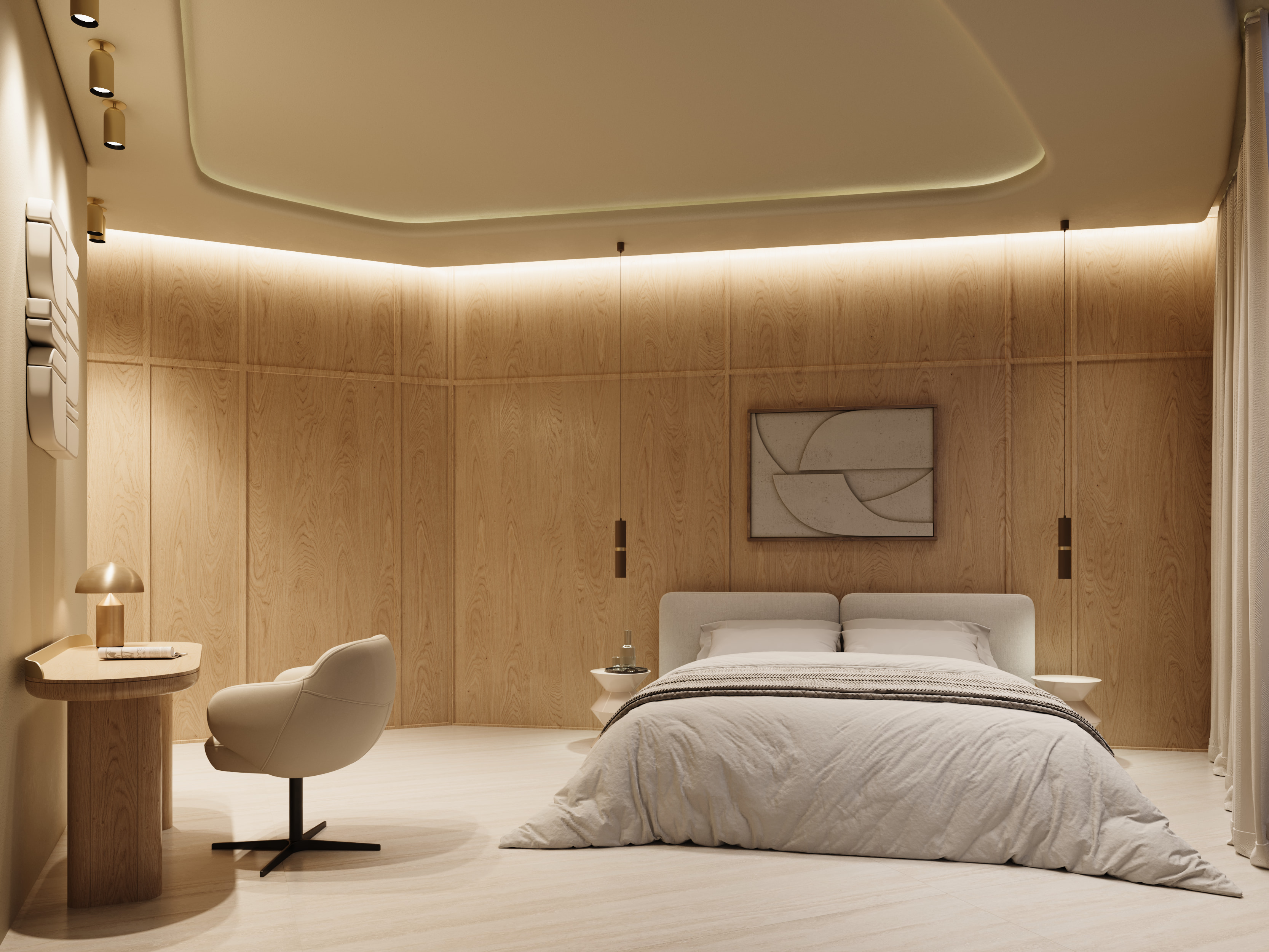 Como Residences bedroom detail