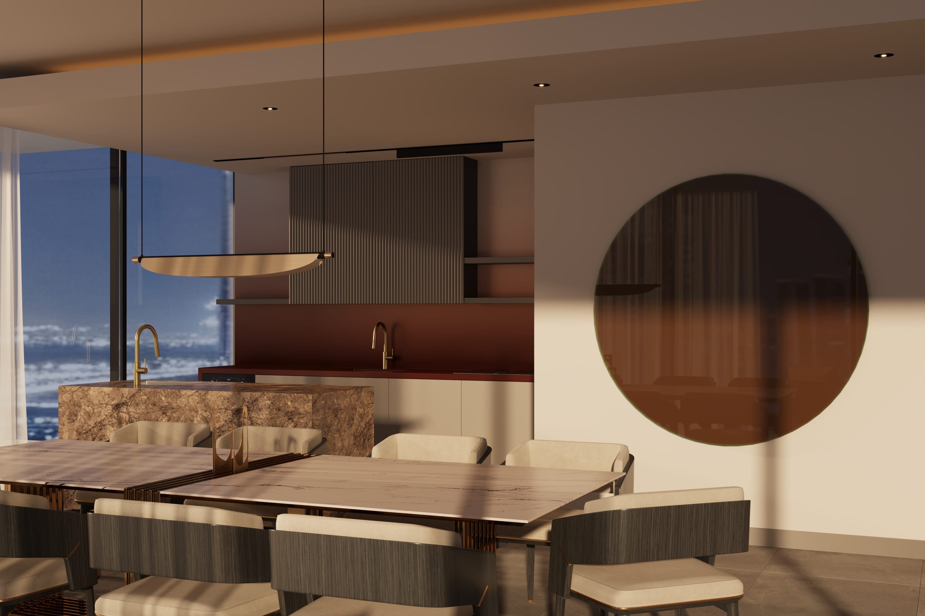Inaura third living area view